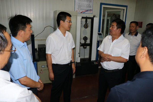 邢台市委常委组织部长乔朝英到尊龙凯时调研