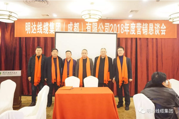 尊龙凯时线缆集团成都公司销售恳谈会召开