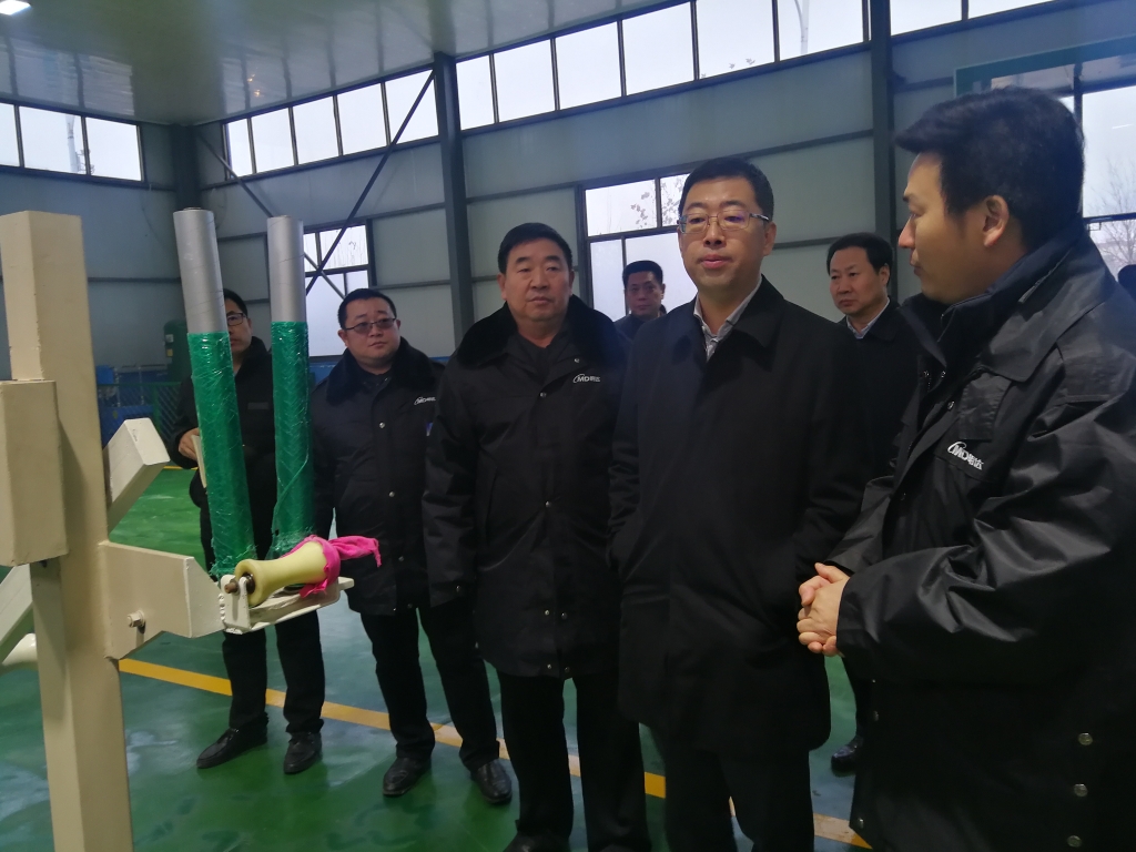 河北省副省长葛海蛟到尊龙凯时集团调研